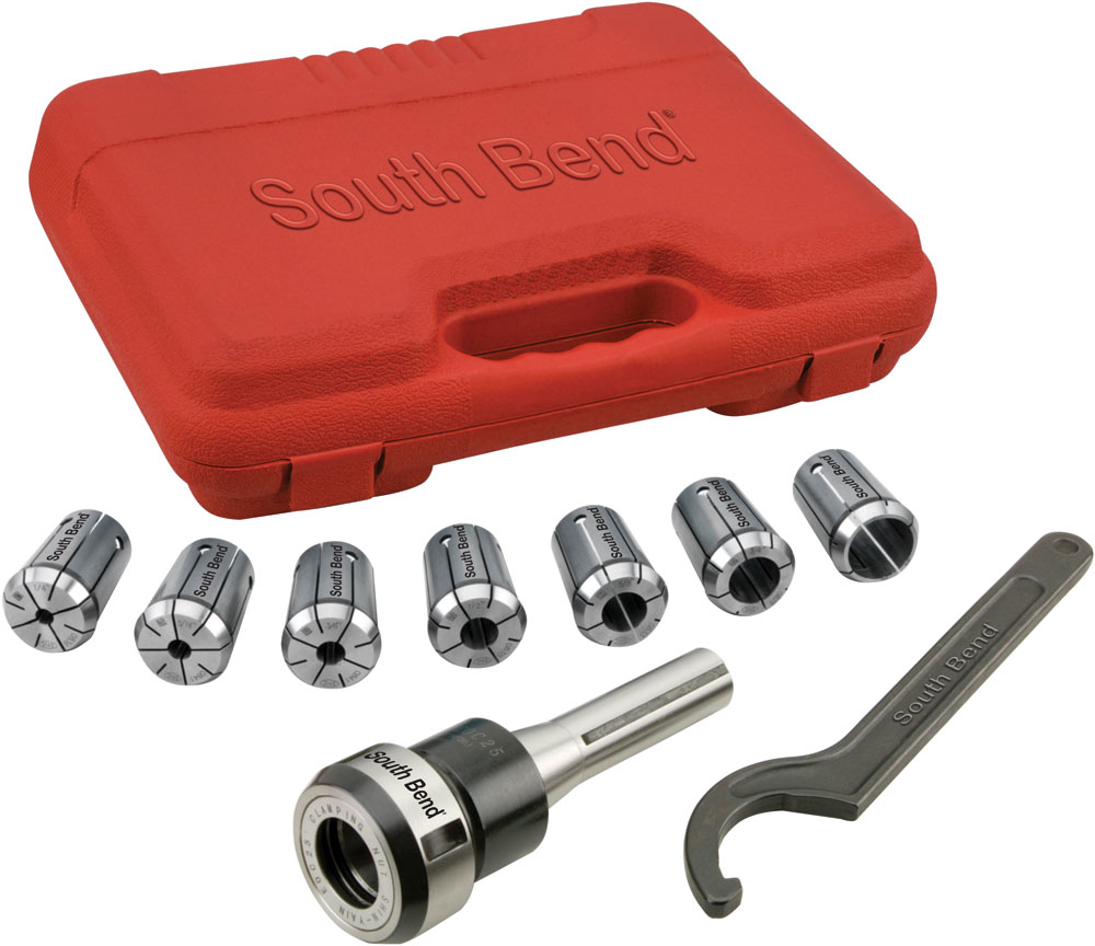 Southbend 8pc R8 Quick Change Collet Set w/ Case SB1348 (New in Box) eBay